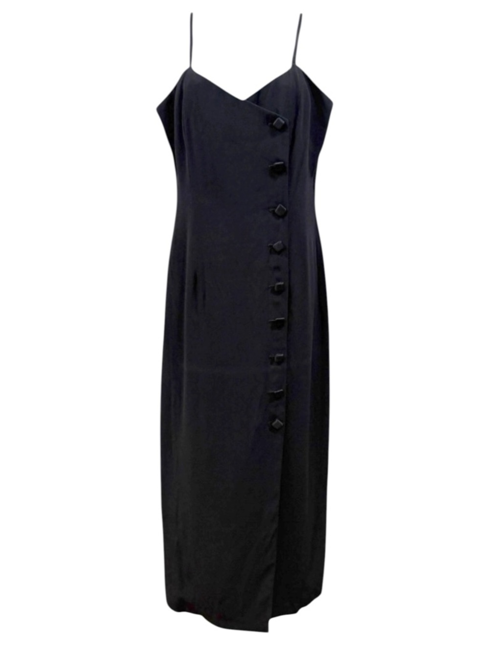 Vintage Marshall Fields Black Tie Evening Midi Dress